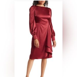 NWT Ria Satin Dress